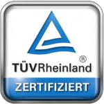 TÜV-Zeritifizierungslogo für Messdienstleister