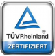 TÜV-Zeritifizierungslogo für Messdienstleister